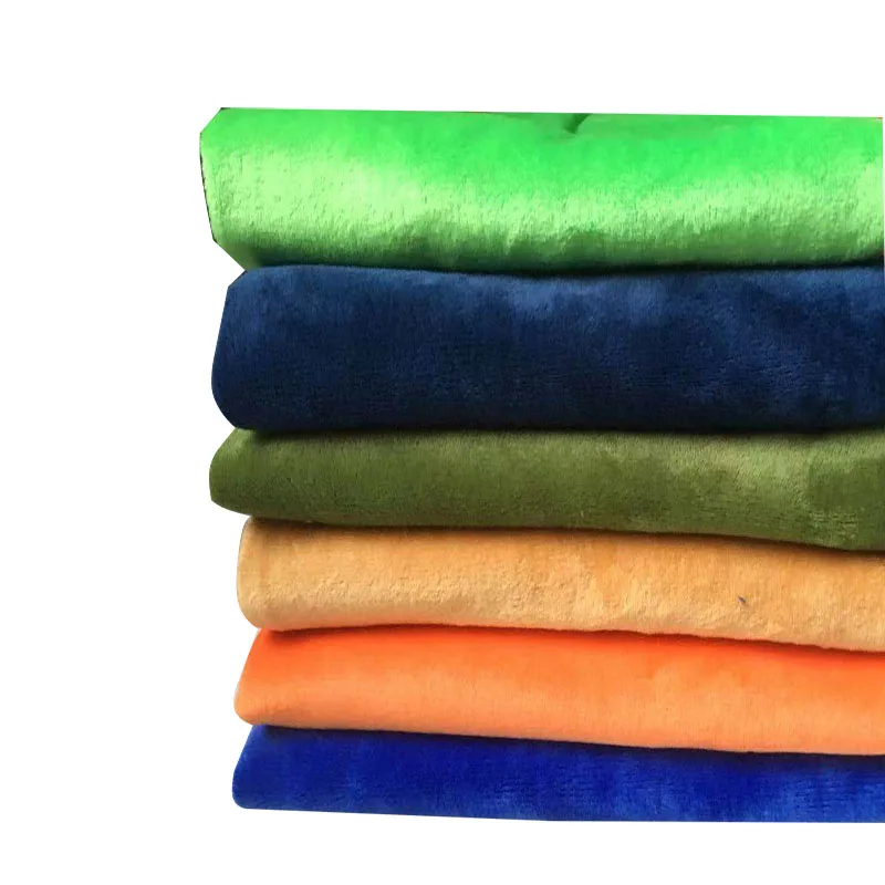 

45cm*100cm Short plush crystal super soft plush fabric For Sewing DIY Handmade Home Textile Cloth For Toys Plush Fabric