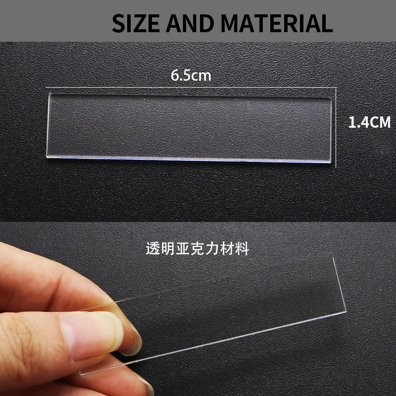 Подставка для демонстрации накладных ногтей прозрачная практичная акриловая