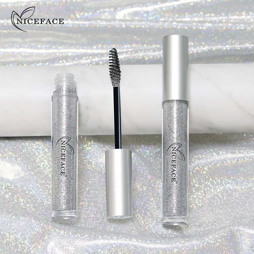 Тушь для ресниц NICEFACE 4D блестящая тушь долговечная водостойкая густая |