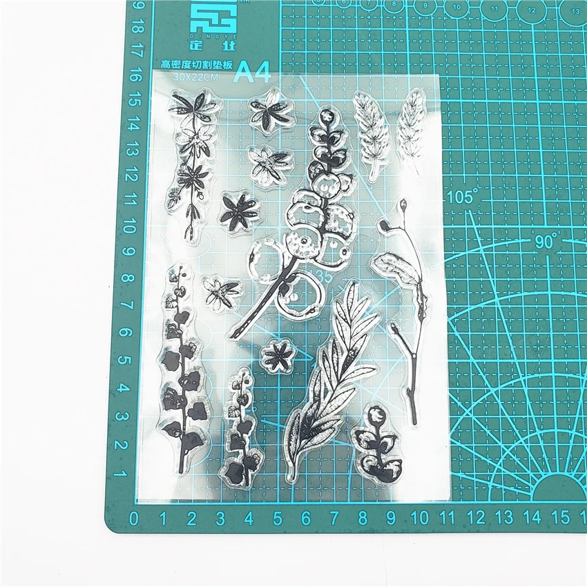 Фотоальбом с искусственными фруктовыми деревьями прозрачные штампы силиконовые