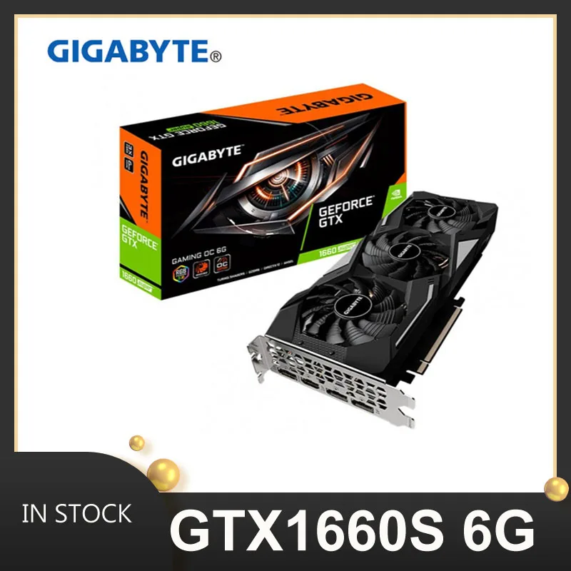 

Original geforce GTX 1660s super 6g 192bit gddr6 video card USES nvidia geforce GTX graphics CARDS on the 960 1060 1650 ti gpu