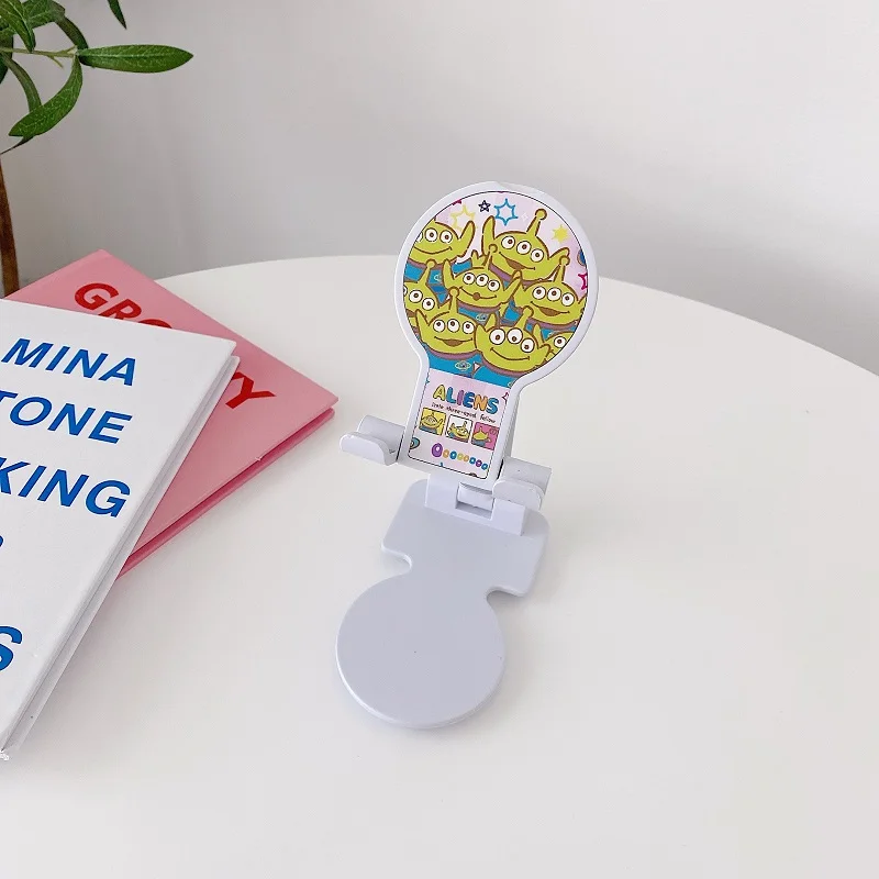 disney pooh bear stitch big eyes mobile desktop stand smart phone stand suitable for iphone x 12 xiaomi all smart phone tablet s free global shipping