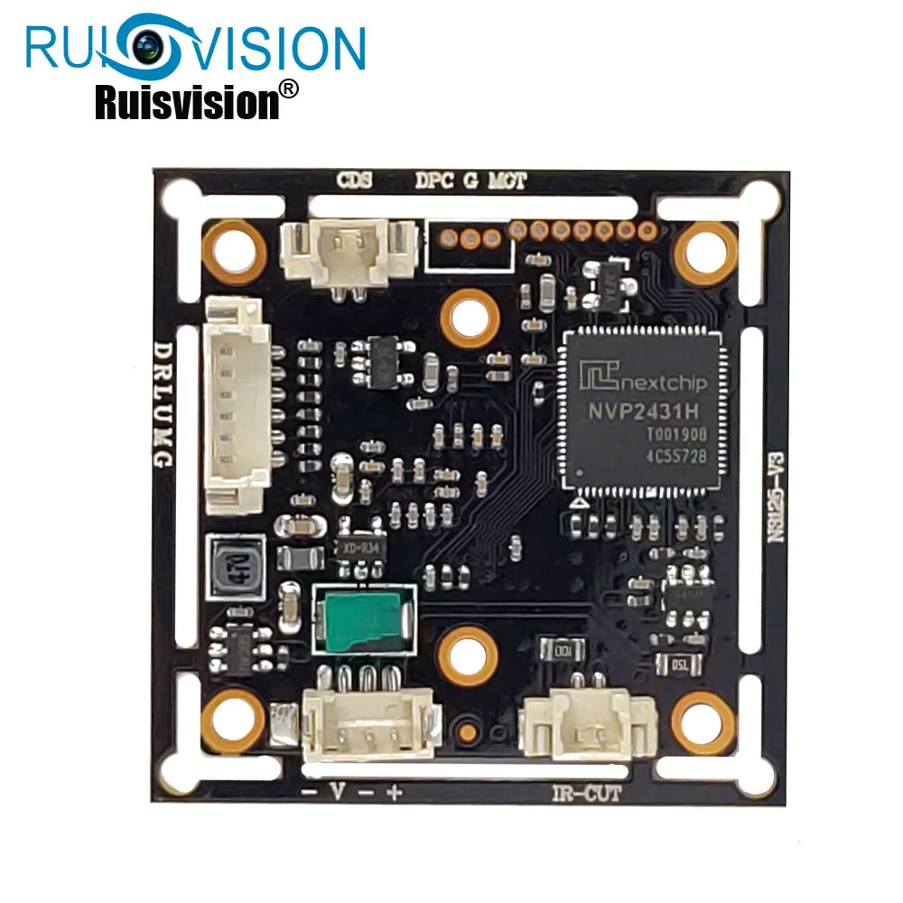 

AHD cctv camera module SONY IMX225 CMOS Sensor + NVP2431 Motherboard AHD PCB board chip+OSD Cable+IRC+M12 LENS CCTV AHD Module