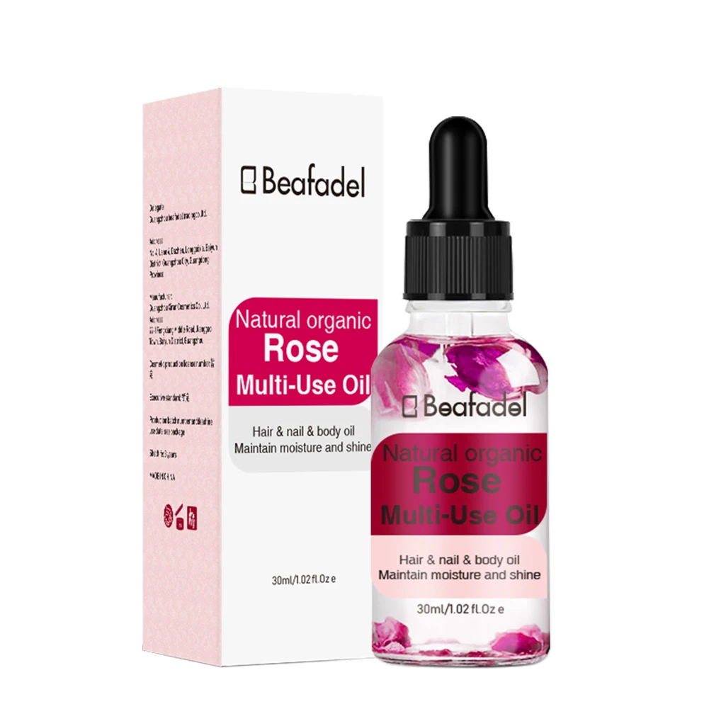 

Repair Essential Oil Moisturizing Essence Rosehip Oil Multi-use Oil Care Natural Pure Hair&Nail&Body Treatment Massage Oil 30ml