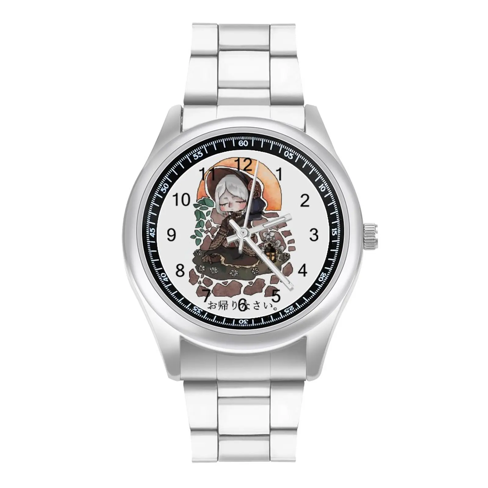 

Bloodborne Quartz Watch Gym Aesthetic Wrist Watch Steel Photo Design Ladies Wristwatch