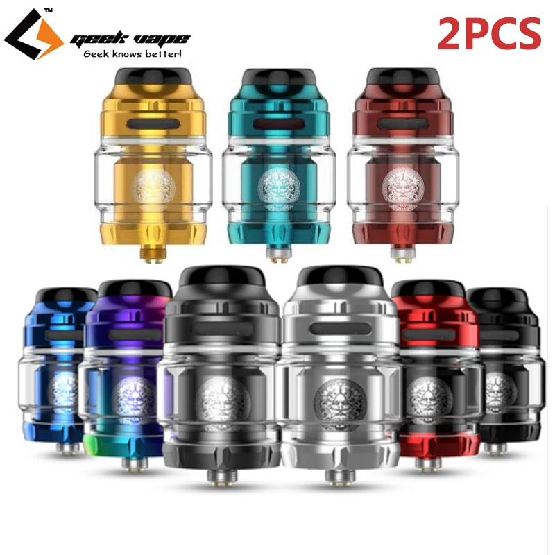 Бак для вейпа Geekvape Zeus X RTA 4 5 мл с дрип-типом 810 Delrin электронная сигарета атомайзер vs