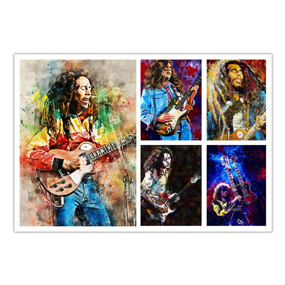 

Алмазная живопись «сделай сам», вышивка крестиком рок-певицы, полная Алмазная вышивка, мозаичное искусство, рисунок персонажа, вышивка бисе...