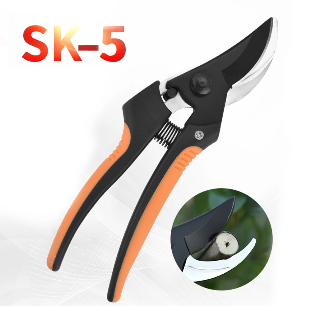 

Bypass Pruner Stainless Steel Garden Scissor Hand Pruning Shear Branch Trimmer Tree Limb Cutter Garden Tool with Cutting Pruner