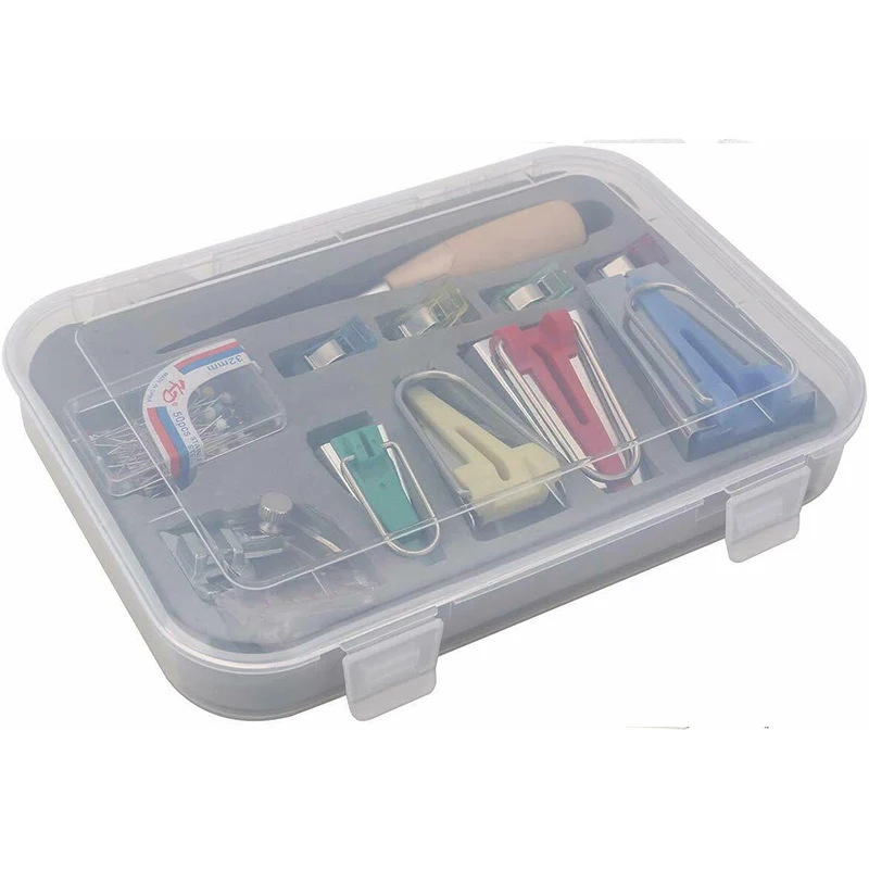 Прочный швейный инструмент новинка набор для обвязки ткани лент зажимы