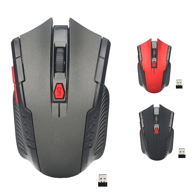 

2.4G Game Wireless Mouse 6 keyboards Adjustable 2000 DPI Optical Gaming Mouse USB Receiver Scroll Mice For PC Laptop Office Home
