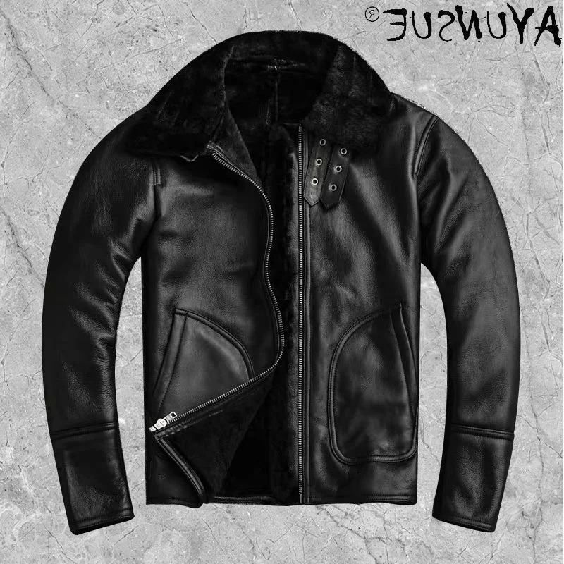 

Thick fast suits - Jackets, real wool for men, winter wear, real wool coats, real leather, windbreaker