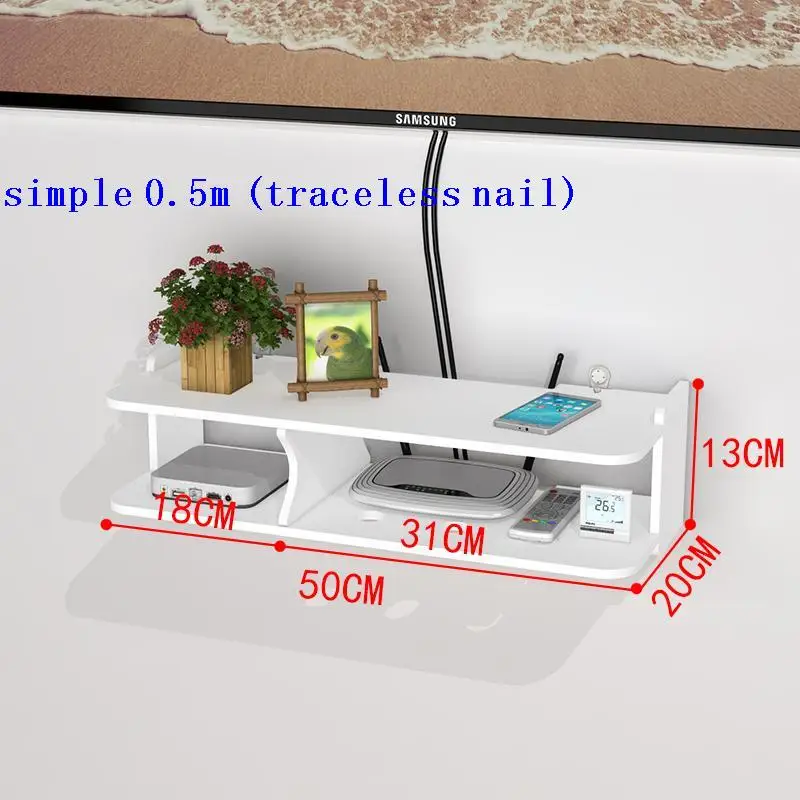 Almacenaje Boite De Rangement Plastique прозрачный ТВ приставка Wifi Органайзер Caja Almacenamiento Caixa Organizadora