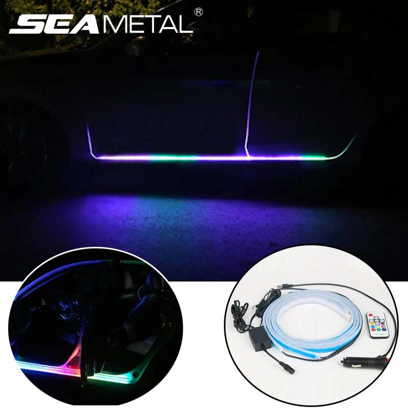 Автомобильный Дверной светильник светодиодный Предупреждение в|Декоративная