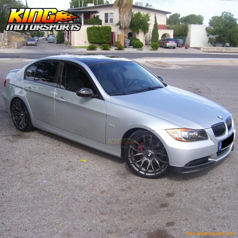 Подходит для 05-08 BMW E90 3-Series OE Передняя помада окрашенная # A22 сверкающая графитовая