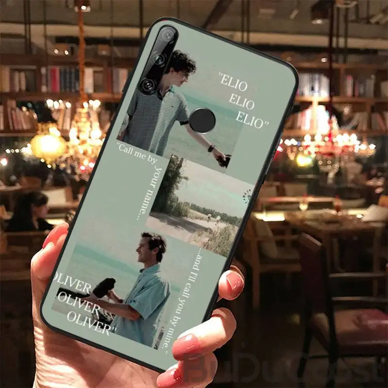 

CUCI Call Me By Your Name Phone Case For Huawei Y5 Y6 Y7 Y9 Prime 2019 Enjoy 7 8 9 10 Plus