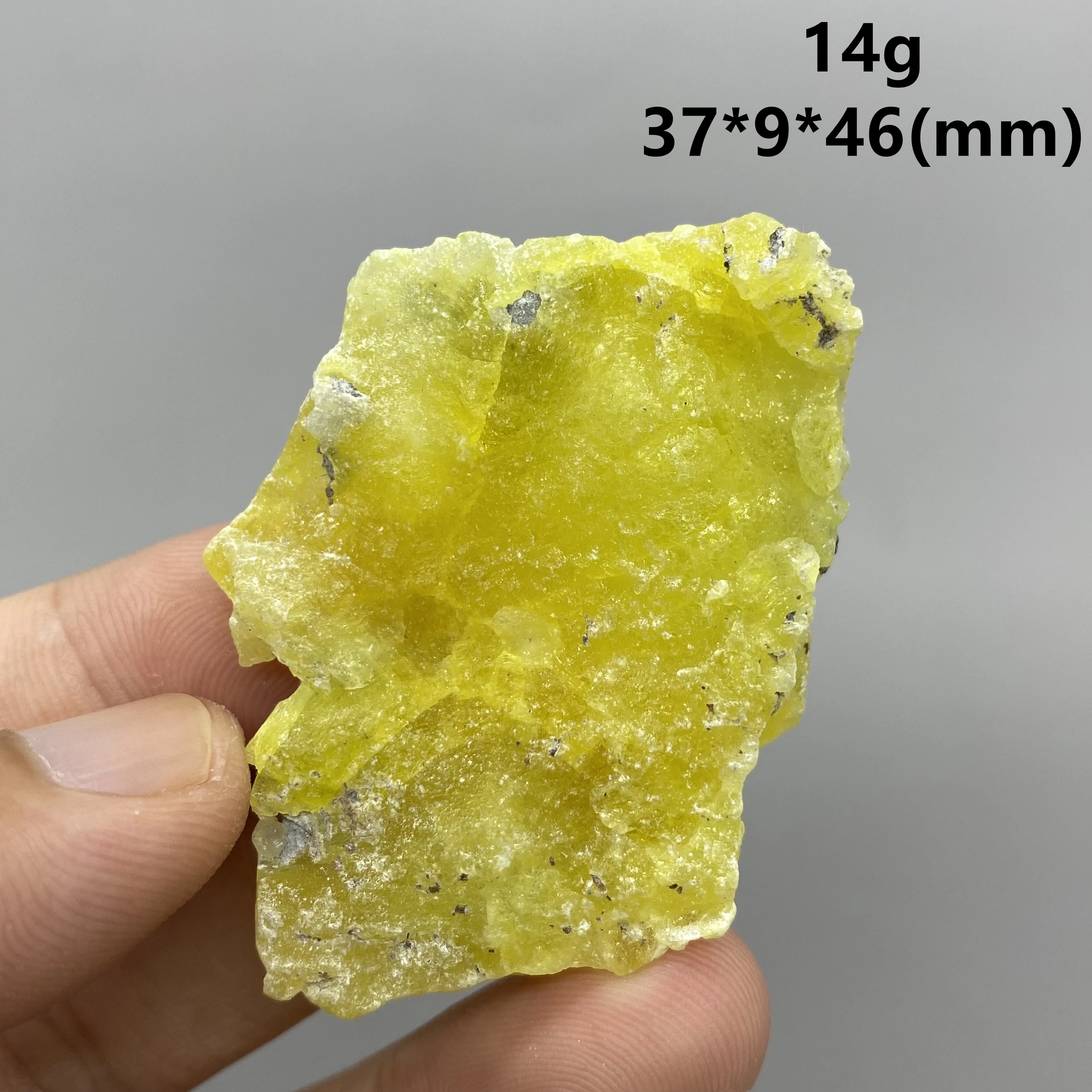 

Very rare! 100% Natural Pakistan yellow Brucite Mineral specimen stones and crystals healing crystals quartz