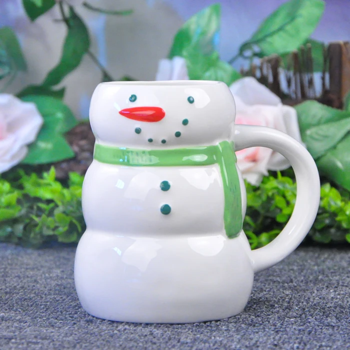 Новые креативные европейские Керамика Санта Клаус Кофе чашки чашка в форме