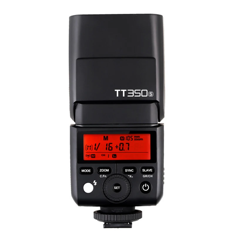 Godox Mini Speedlite TT350S вспышка для камеры TTL HSS GN36 Sony беззеркальной DSLR A7 A6000 A6500 A7R II A55 A99 A77 |