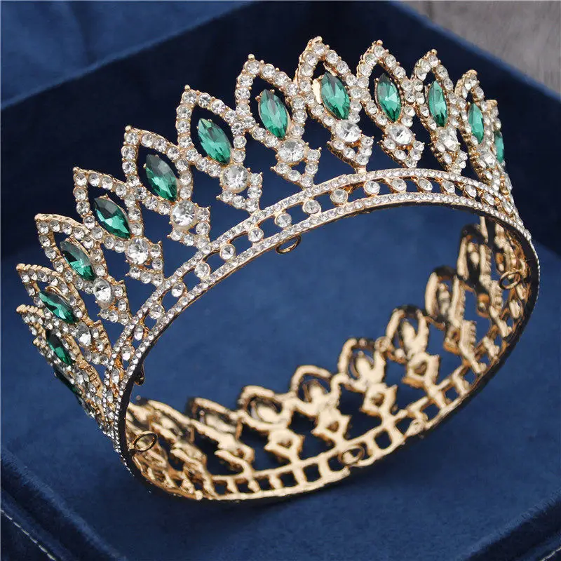 Винтажная Хрустальная Свадебная Корона Стразы свадебная корона для королевы