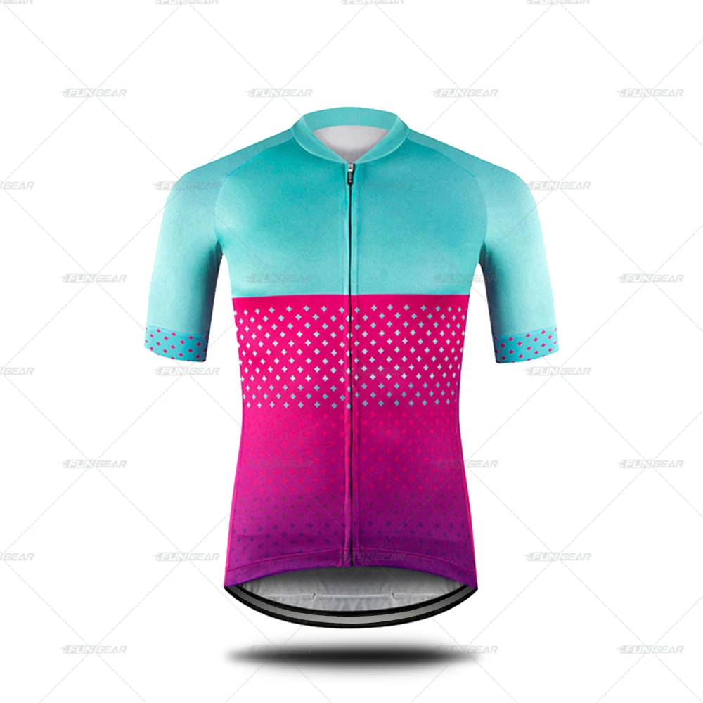 Cycling Jerseys Велоспорт Джерси для езды на велосипеде короткий рукав велосипед MTB Костюмы быстросохнущая дышащая рубашка 3D шорты для подушек с хлопковой подкладкой Брюки Панталоны - Цвет: Cycling Jerseys