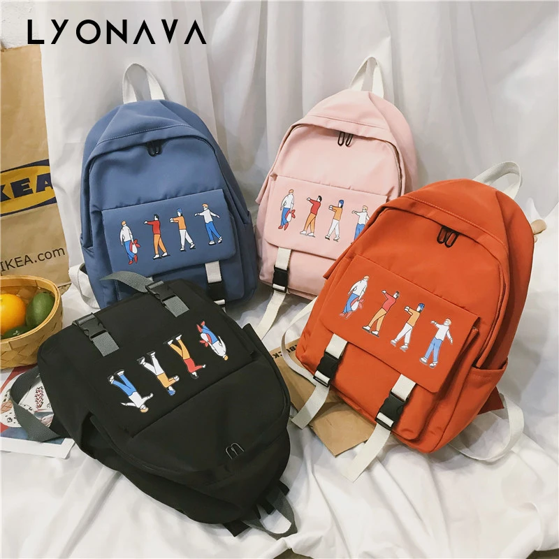 Женский милый рюкзак в стиле преппи Новинка лета 2020 женские повседневные