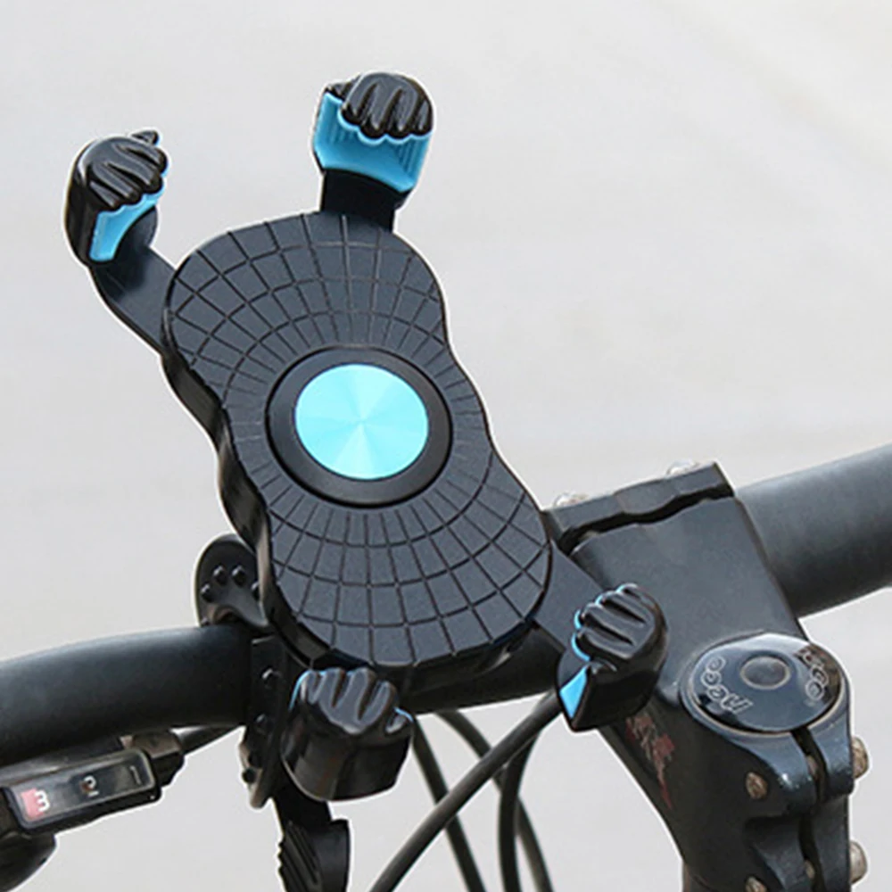 

Ebesfous Universal Bike Phone Holder Motorcycle Bicycle Holder Handlebar Stand Mount Takeout Bracket For iPhone For Samsung New
