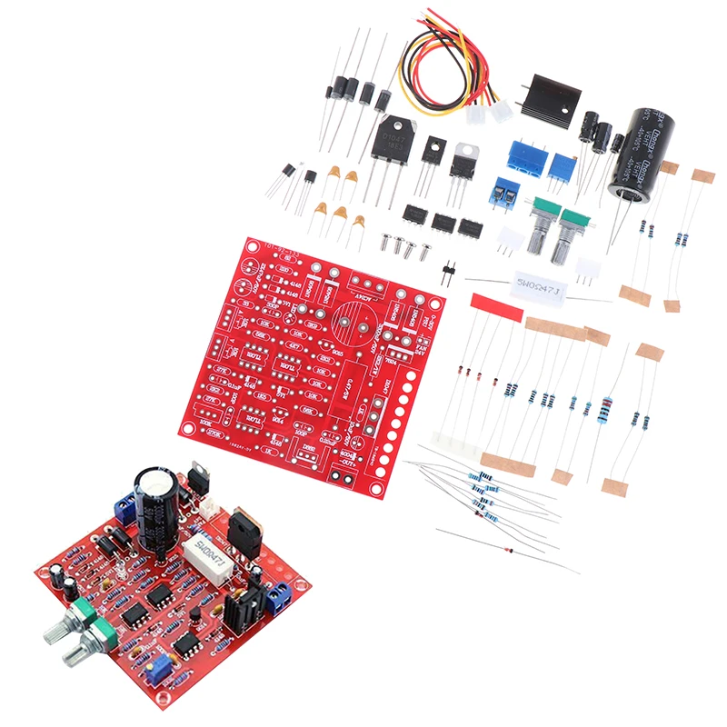 DIY Kit 0-30V 2mA-3A DC Регулируемый источник питания непрерывная Регулируемая защита от ограничения тока