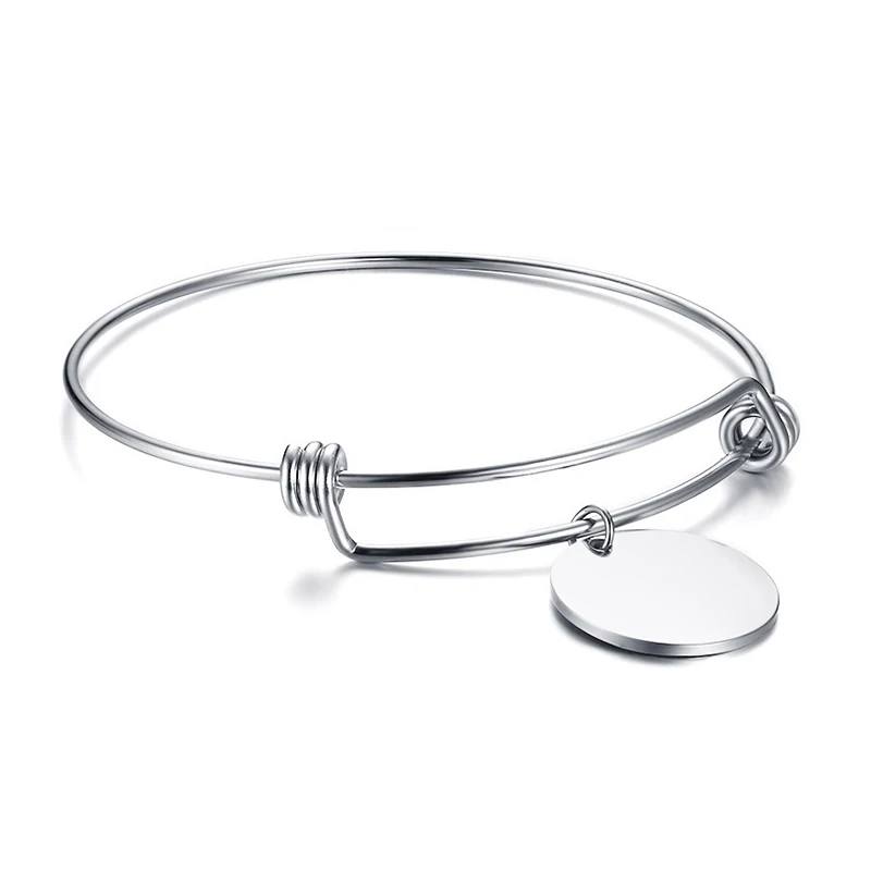 Регулируемый браслет из нержавеющей стали для женщин | Украшения и аксессуары