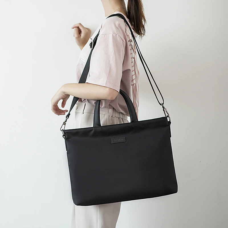 Waterproof Laptop Bag 15Inch Notebook Shoulder Case For Macbook Air Pro Cover Sleeve Handbag Women Men Briefcase