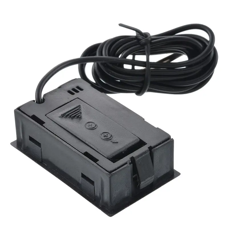 

1Pcs Digital Thermometer Mini LCD Display Meter Fridges Freezers Coolers Aquarium Chillers 1/2/3/5m Length Probe Instrument