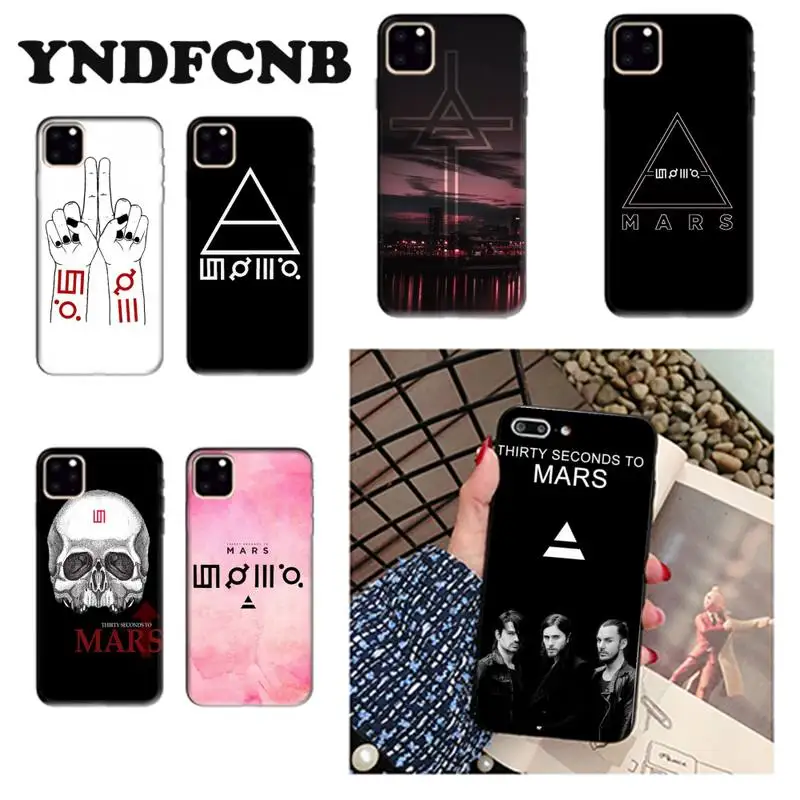 Чехол для телефона YNDFCNB 30 Second To Mars 30STM милый чехол iPhone 8 7 6 6S Plus X XS MAX 5 SE 5S XR 11 12 pro