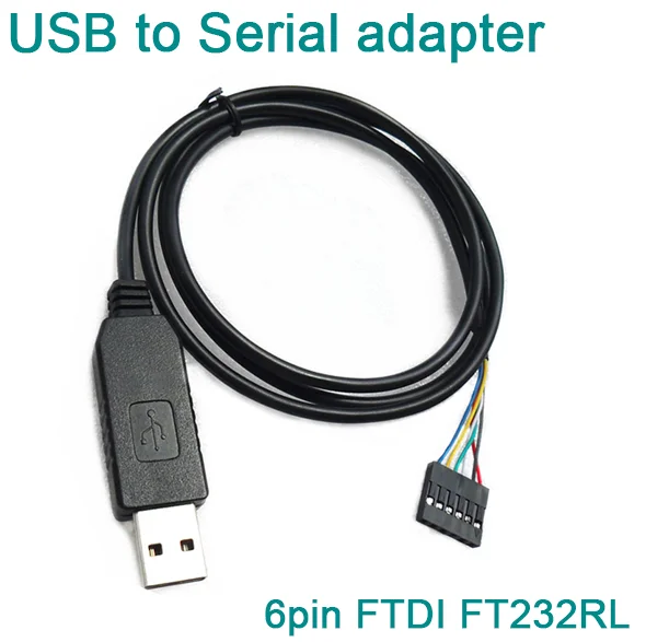 6Pin FTDI FT232RL FT232 модуль для Arduino USB к ttl UART последовательный провод адаптер RS232 скачать кабель светодиодный индикаторный модуль