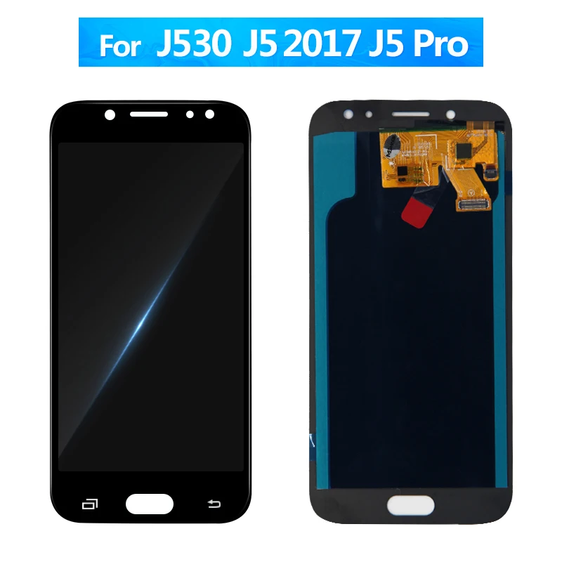 Супер Amoled J5 Pro для samsung Galaxy J5 lcd J530 J530F lcd дисплей сенсорный экран дигитайзер дисплей J5 Pro J530FM AMOLED