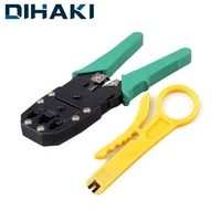 data cable stripper clamp plier utp cable tester network repair tool kit with connector plug rj45 rj11 rj12 cat5 cat5e