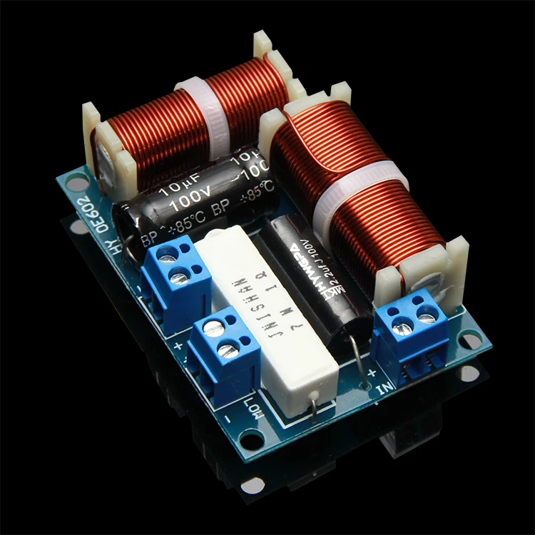 2 шт. Hi Fi двусторонний кроссовер с делителем частоты фильтр высокоточный