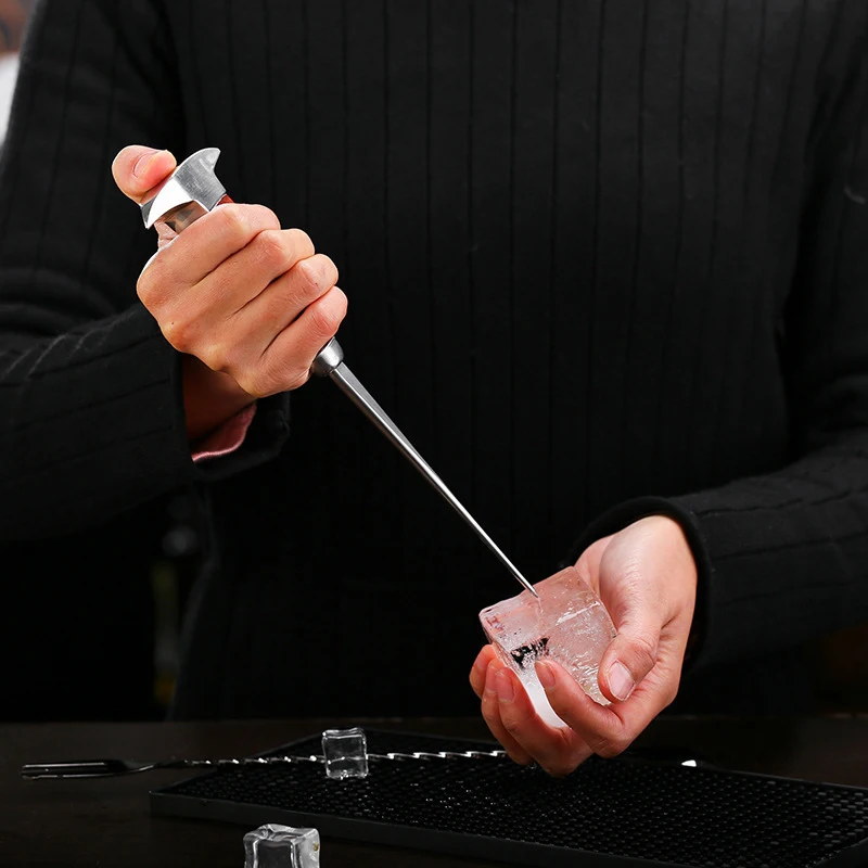 Дробилка для льда DEOUNY с деревянной ручкой бармена виски коктейлей мини бар