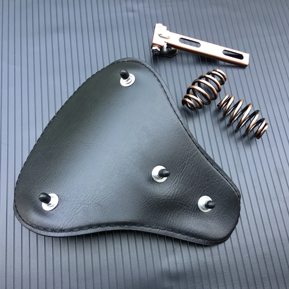 3 дюйма мотоциклетные Solo сиденья Весна кронштейн комплект для Sportster XL 883 Кожаные