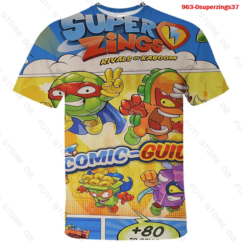 

Superzings Mens T Shirt for Man 3d Printed Super Zings Men T-shirt Teens Short-sleeved Teenager Girls/Boys Funny Anime Tee Tops