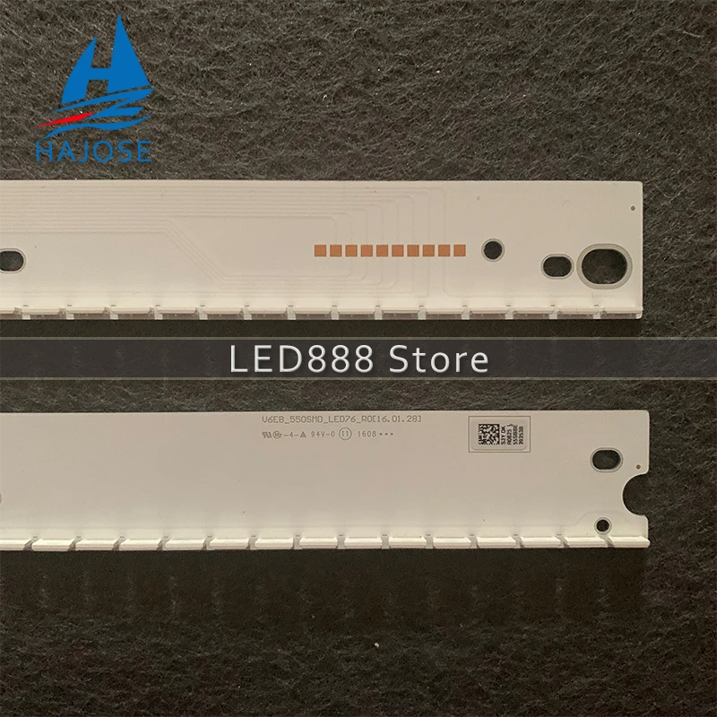 Новинка оригинальная светодиодная подсветка цена за 2 шт (1 * R 1 L) 76 Светодиодов 600