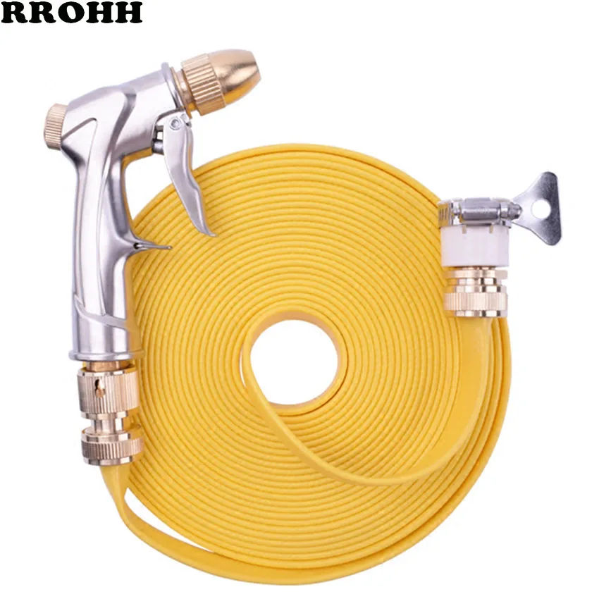 Высокое давление мощность полива пены медный водяной пистолет с длинным соплом