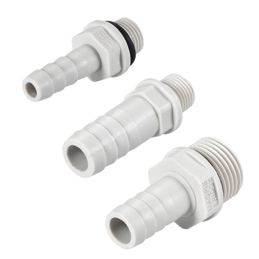 Uxcell 2 шт. фитинг для шлангов из ПВХ адаптер коннектора 1/8 &quot1/4&quot 3/8 &quot1/2&quot 3/4 &quotG