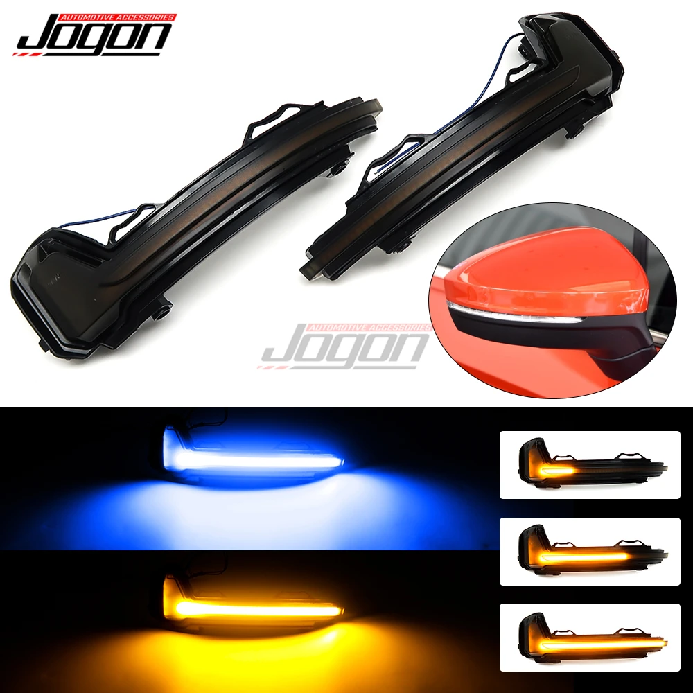 Динамический светодиодный светильник для зеркала заднего вида указатель