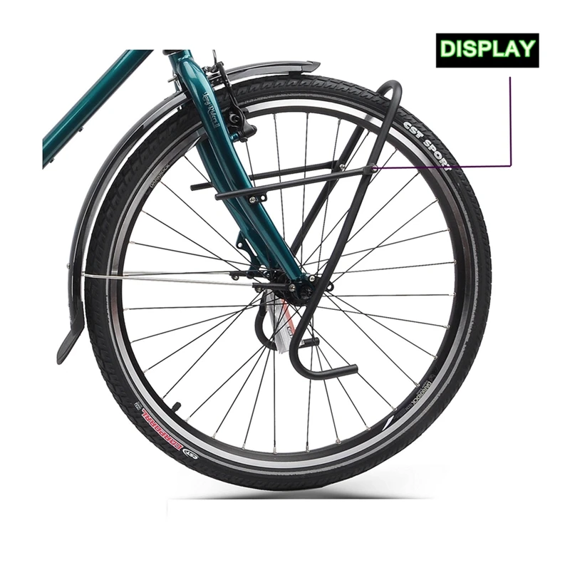 26 дюймов! DARKROCK велосипеда Чемодан стеллаж для выставки товаров передняя стойка