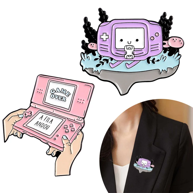 Инновационная брошь машинная игровая консоль телевизионная одежда костюм