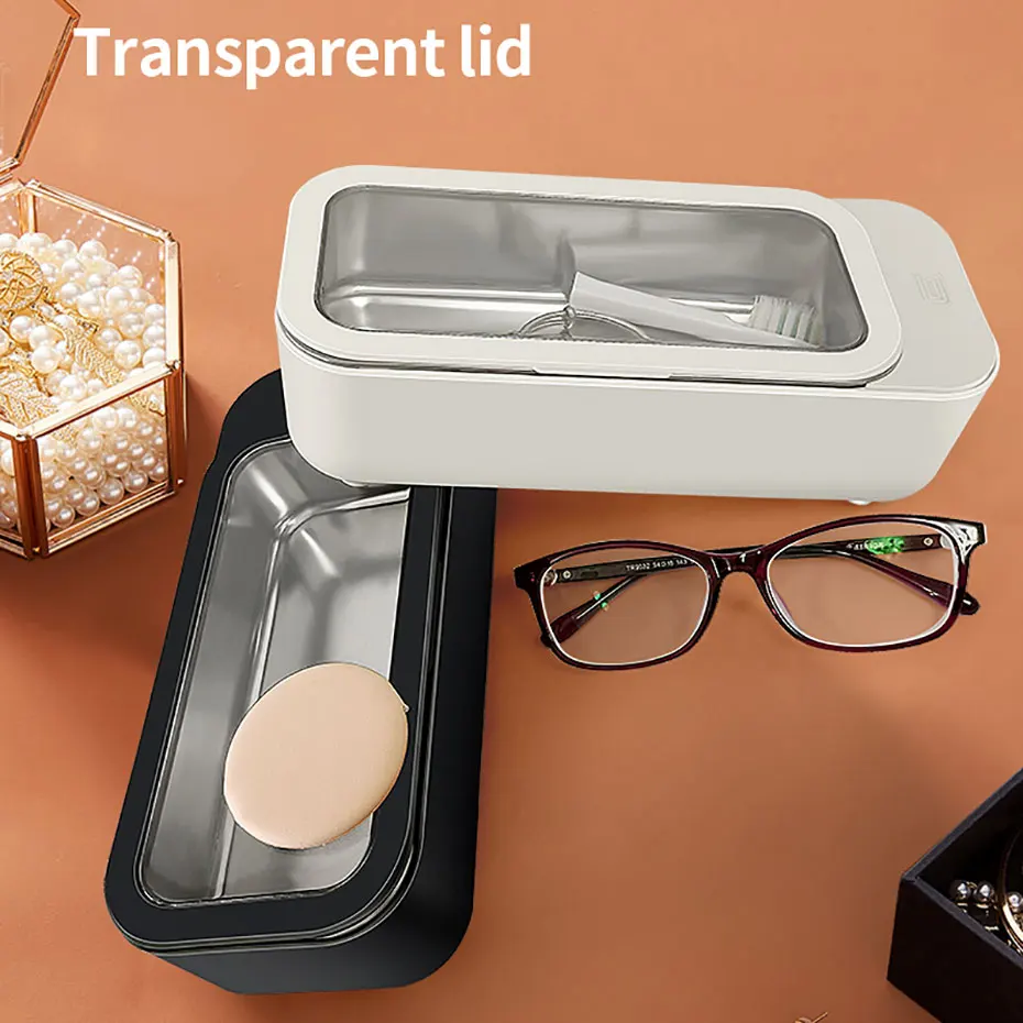 Ультразвуковой очиститель для очков, ювелирных изделий, 450 мл, 42 кГц