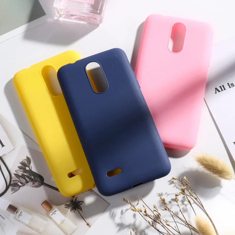 Чехол для LG K4 2017 чехол ЕС версии мягкий ТПУ чехол-накладка карамельных цветов X230