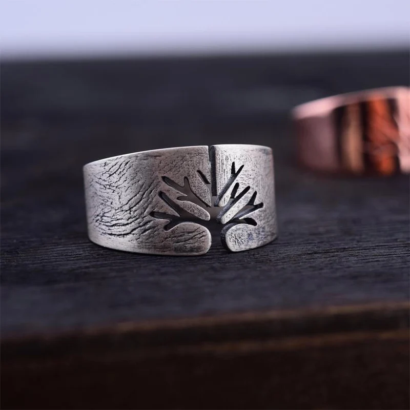 Новинка кольцо с деревом жизни Skyrim викингов из нержавеющей стали серебряного