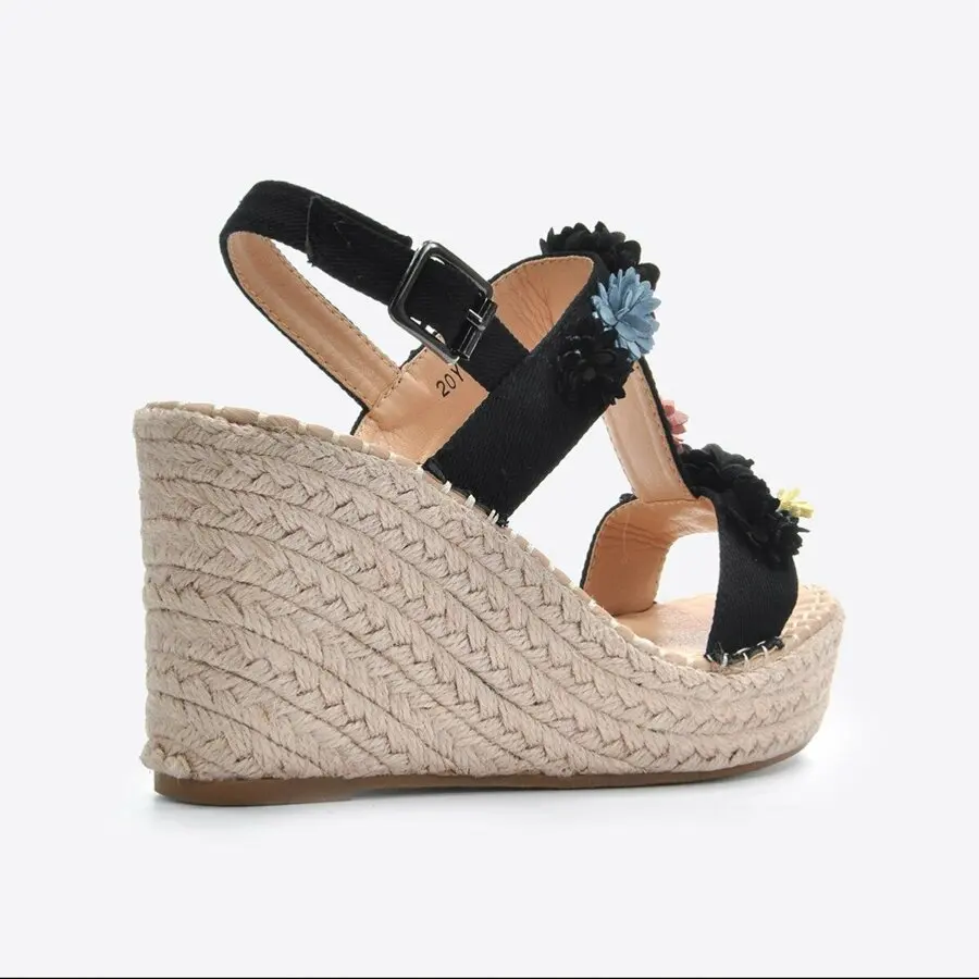 

Women Sandals Mink Shoes Women Black Sandals Vzn20-101Y