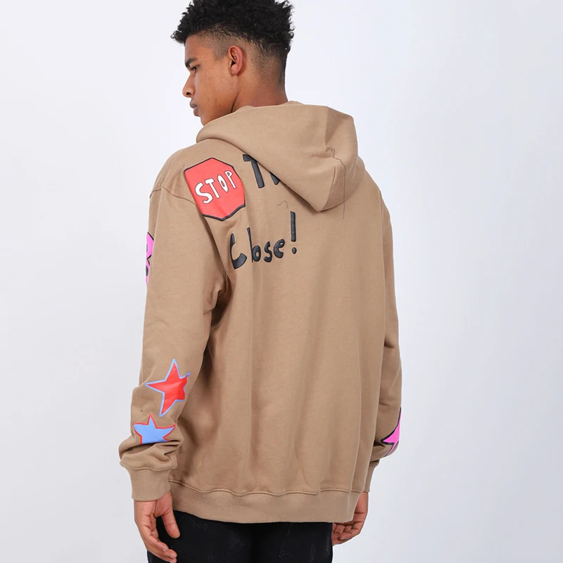 Мужская Уличная одежда 2021 в стиле хип-хоп пуловер Харадзюку худи с надписью и