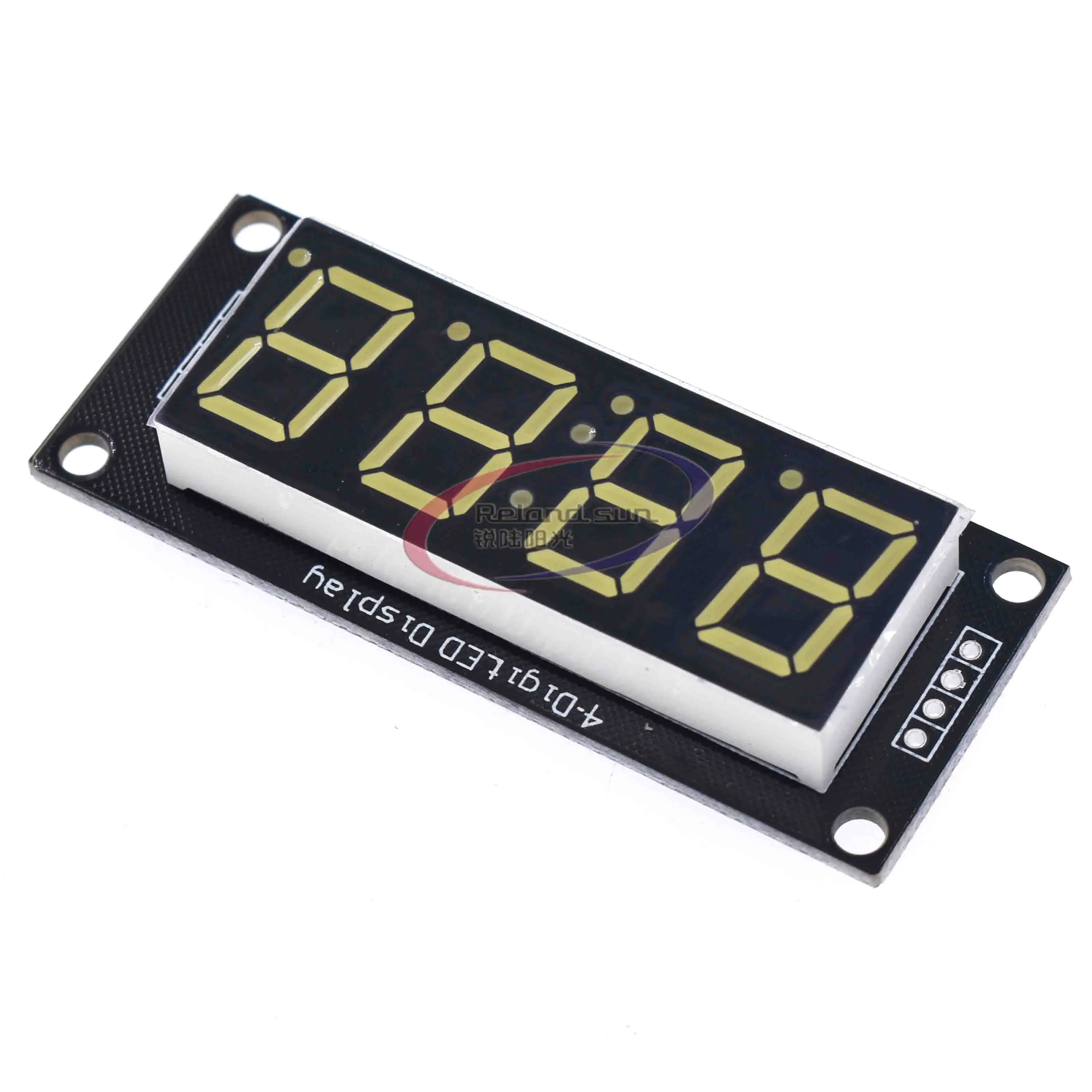 4 значный LED 0 56 &quot7 сегментов дисплей трубка TM1637 часы с двойными точками размер